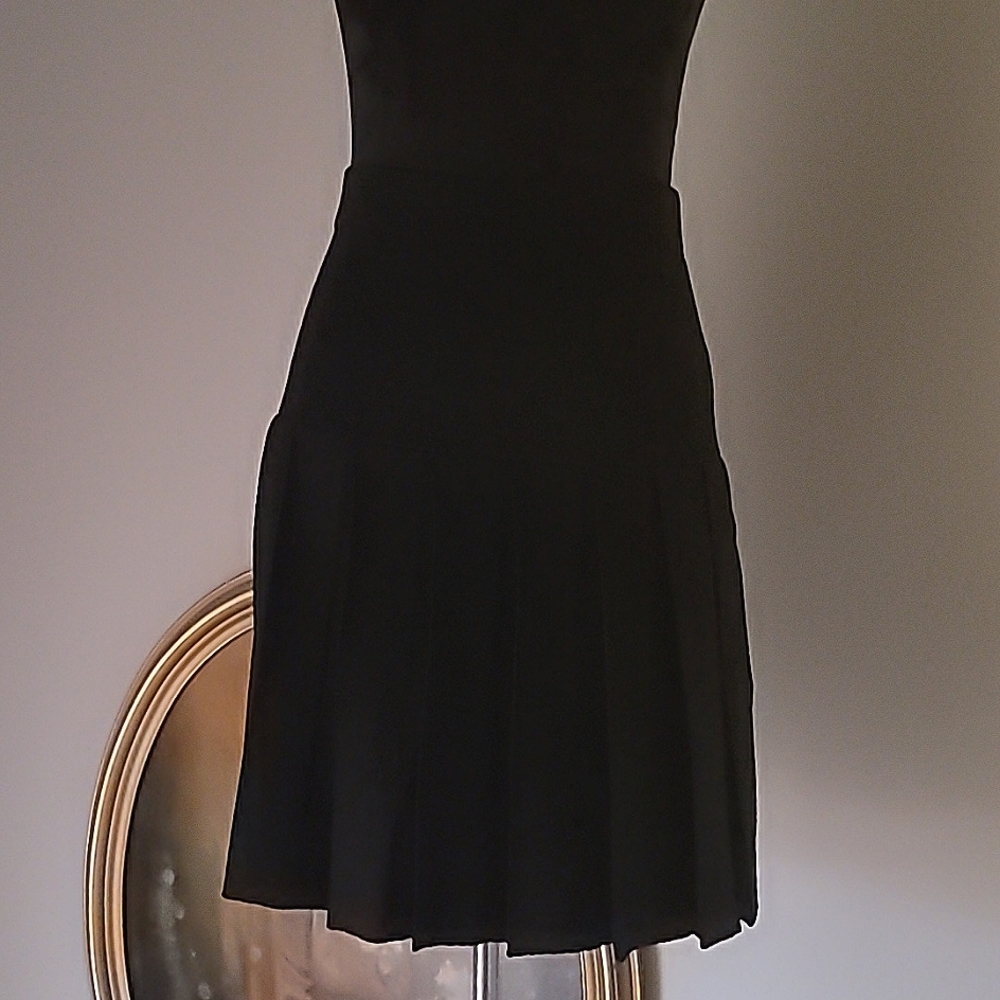 St John Collection Solid Black Fully Peated Skirt… - image 2